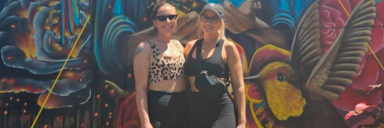 Ellas son las dos turistas que protagonizaron este episodio. /FOTO: CORTESÍA