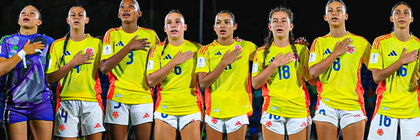 Selección Colombia Femenina Sub-17. /FOTO: FCF
