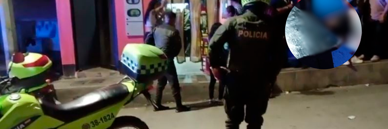 Imagen para ilustrar y la escena del triple homicidio. /FOTOS: ARCHIVO Y CORTESÍA 