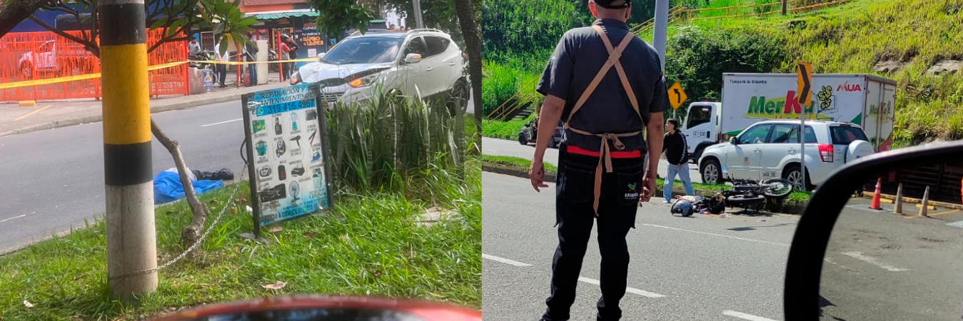 Uno de los casos se registró en Medellín y el otro en La Estrella. /FOTOS: CORTESÍA DENUNCIAS ANTIOQUIA.