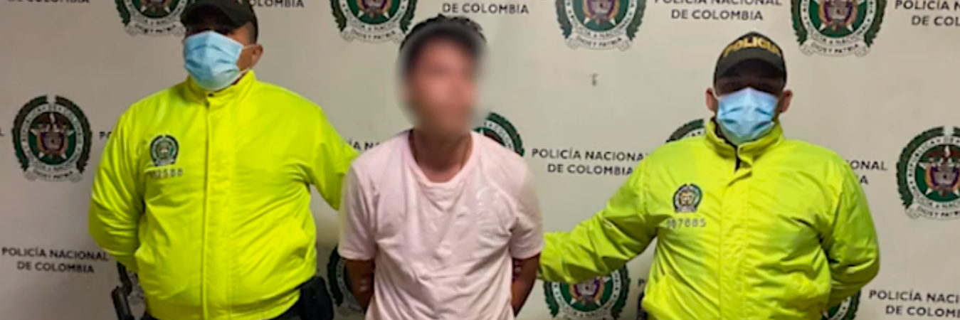 El presunto implicado en el robo de Villa Hermosa tiene 22 años. /FOTO: CORTESÍA 