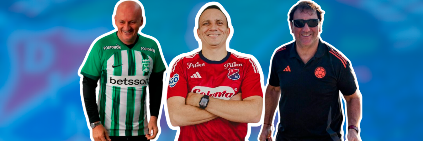 Pablo Repetto (izquierda), Alejandro Restrepo (centro) y Néstor Lorenzo (derecha). / FOTOS: JAIME PÉREZ, @DIMOFICIAL E INSTAGRAM.