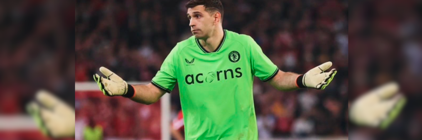 Arquero argentino Emiliano Martínez. /FOTO: INSTAGRAM @dibuxmartinez23