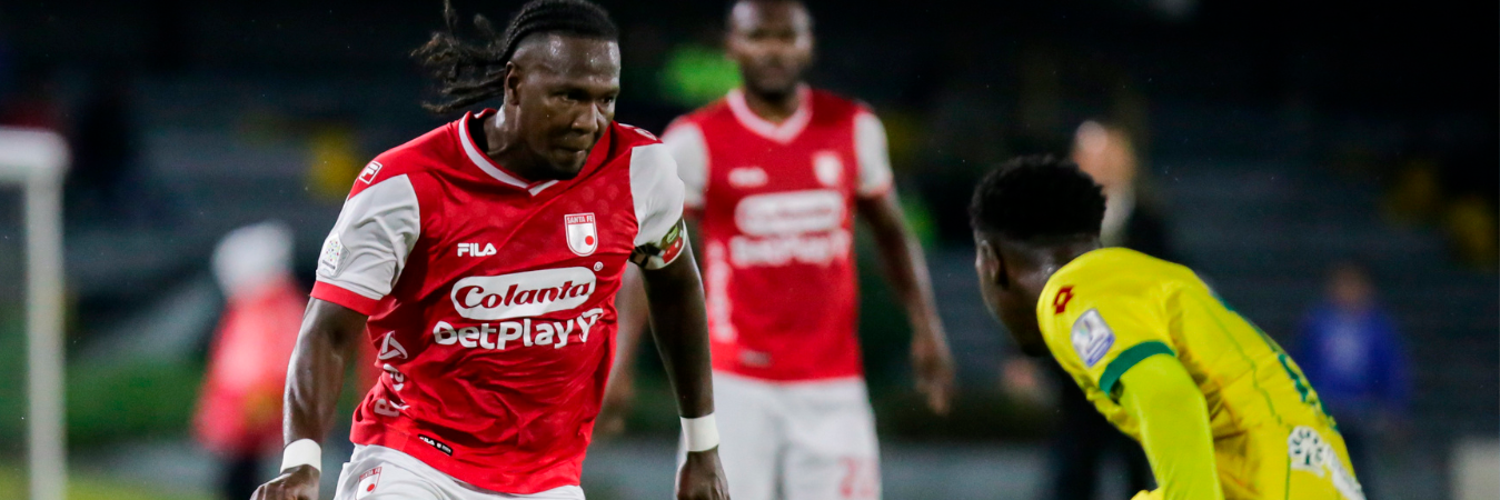 Hugo Rodallega es la principal carta en el ataque del equipo capitalino. /FOTO: COLPRENSA. 