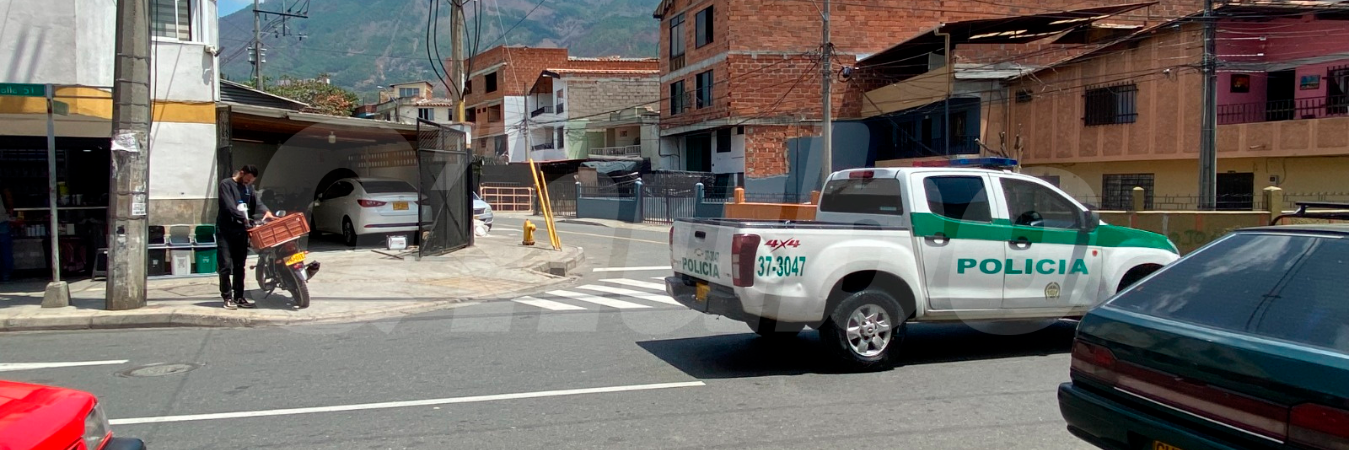 En este sector fue hallada la víctima malherida. /FOTO: ANDRÉS FELIPE OSORIO GARCÍA