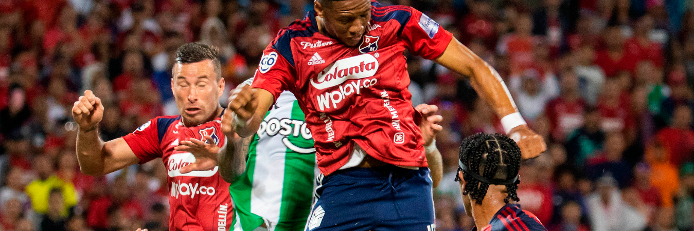 Atlético Nacional e Independiente Medellín en los cuadrangulares semifinales. /FOTO: ESNEYDER GUTIÉRREZ