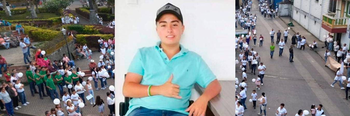 Él era Juan José Tobón Úsuga, el joven de 18 años que secuestraron en Ituango y después encontraron muerto. /FOTOS: CORTESÍA Y TOMADA DE X @soydeituango