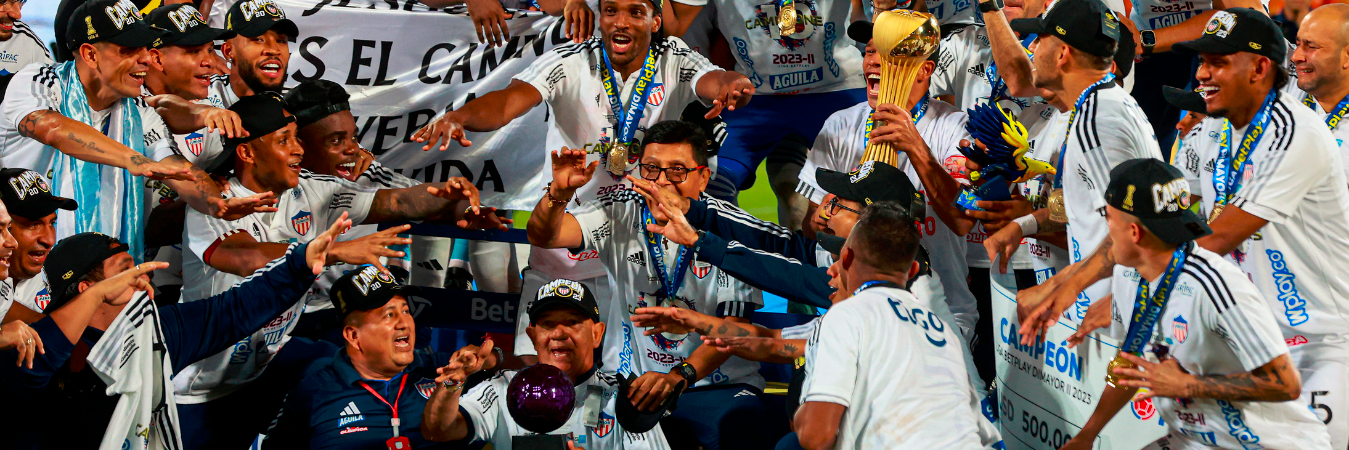 Final del fútbol Colombiano en la liga BetPlay 2023-II entre Medellín vs. Junior. /FOTO: MANUEL SALDARRIAGA QUINTERO