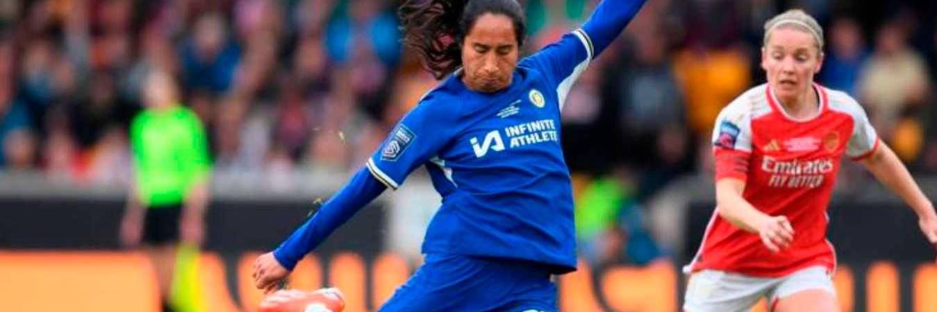 A sus 25 años de edad, Mayra Ramírez ya figura entre las mejores del balompié femenino. /FOTO: GETTY