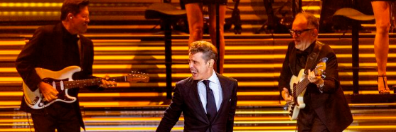 Luis Miguel en concierto. / FOTO: INSTAGRAM @luismiguel