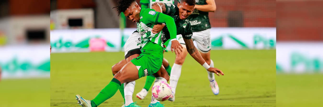Atlético Nacional es tercero en la tabla de posiciones con 23 puntos. /FOTO: MANUEL SALDARRIAGA