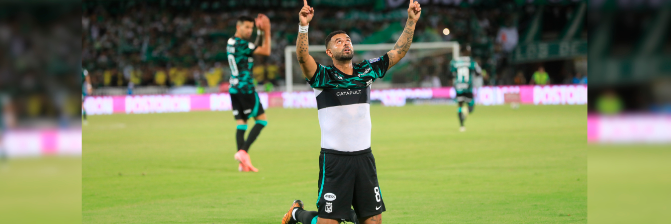 Edwin Cardona ajustó 3 goles en lo que va de la Liga BetPlay. /FOTO: ESNEYDER GUTIÉRREZ