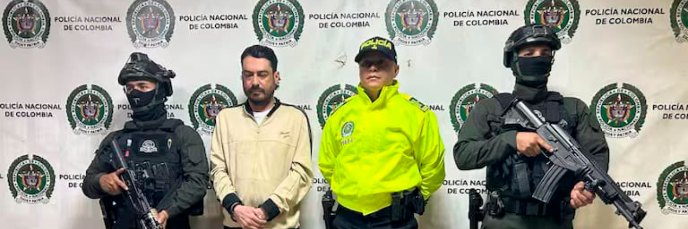 Óscar Eduardo Vásquez tenía orden de captura por concierto para delinquir. /FOTO: @CLAUDIACARRASQ.