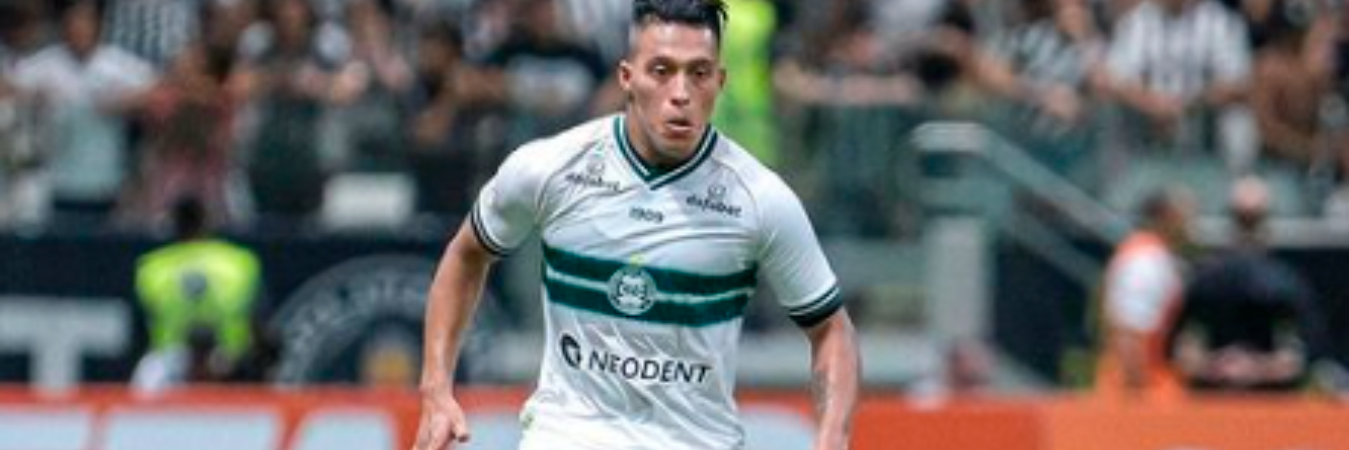 Sebastián Gómez en el Coritiba. /FOTO: NSTAGRAM @sebasgomezl27