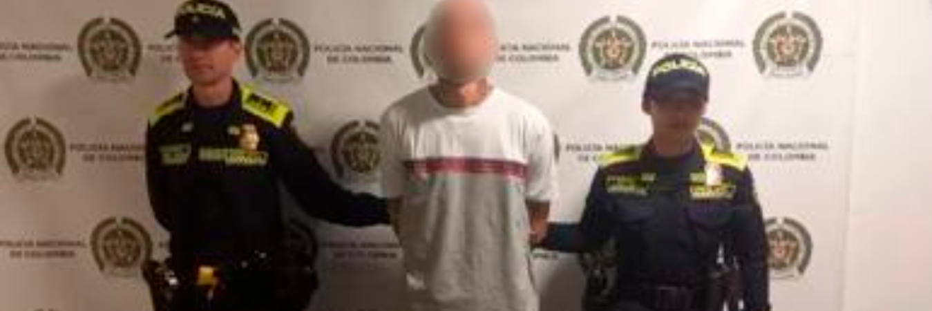 Alias Hijo era buscado de 2019. /FOTO: POLICÍA NACIONAL