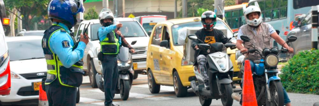 La sanción por sacar el carro el día del pico y placa es de 580 mil pesos e inmovilización del vehículo. / FOTO: ALCALDÍA DE MEDELLÍN