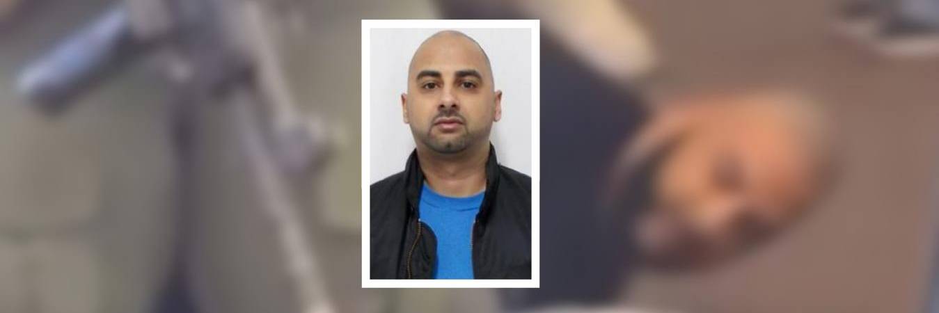 Arif Jhuman, de 40 años, era buscado por los delitos de tráfico de armas y de estupefacientes. FOTO: TOMADO DE VIDEO E INSTAGRAM @ontarioprovincialpolice