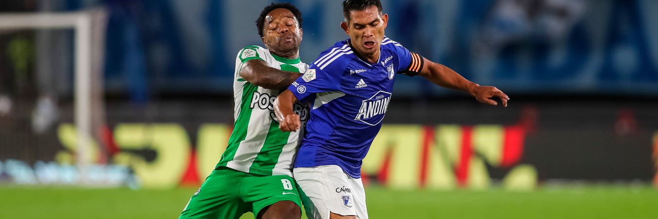 Partido ida final Copa Colombia Millonarios vs. Nacional. /FOTO: JOHN PAZ