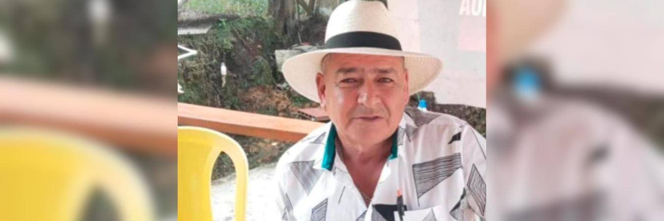 Comerciante víctima de homicidio en Támesis. /FOTO: D.R.A