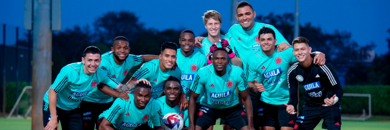 La Selección Colombia prepara su último partido del año. /FOTO: X @FCFSeleccionCol