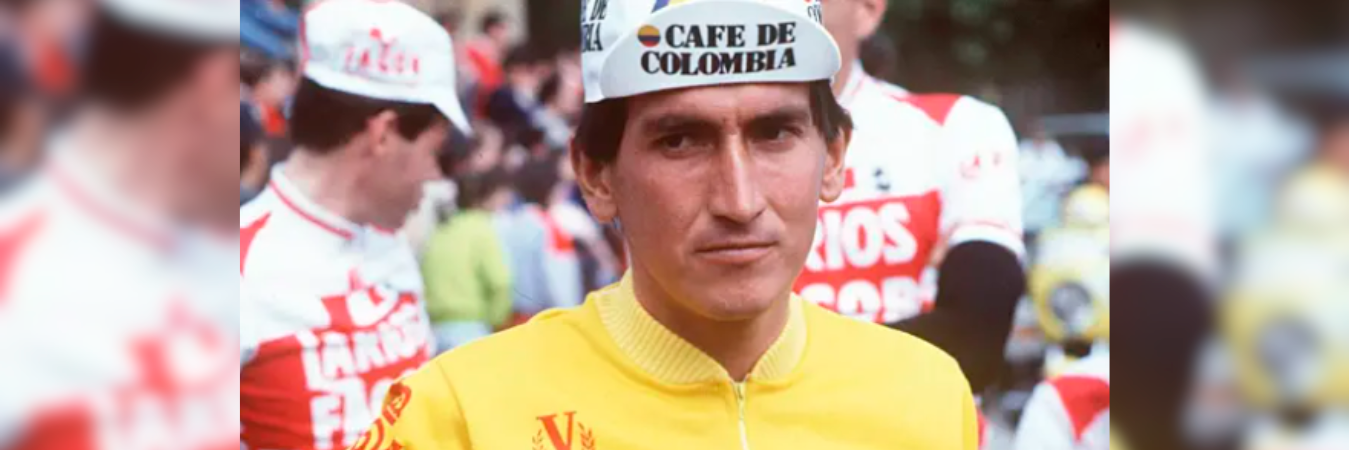 Lucho Herrera exciclista colombiano. /FOTO: EFE