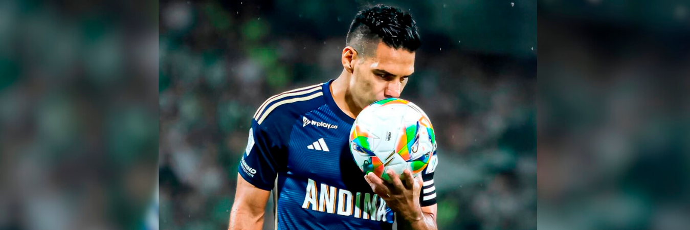Radamel Falcao García llegó a Millonarios para el segundo semestre de 2024. /FOTO: INSTAGRAM @falcao