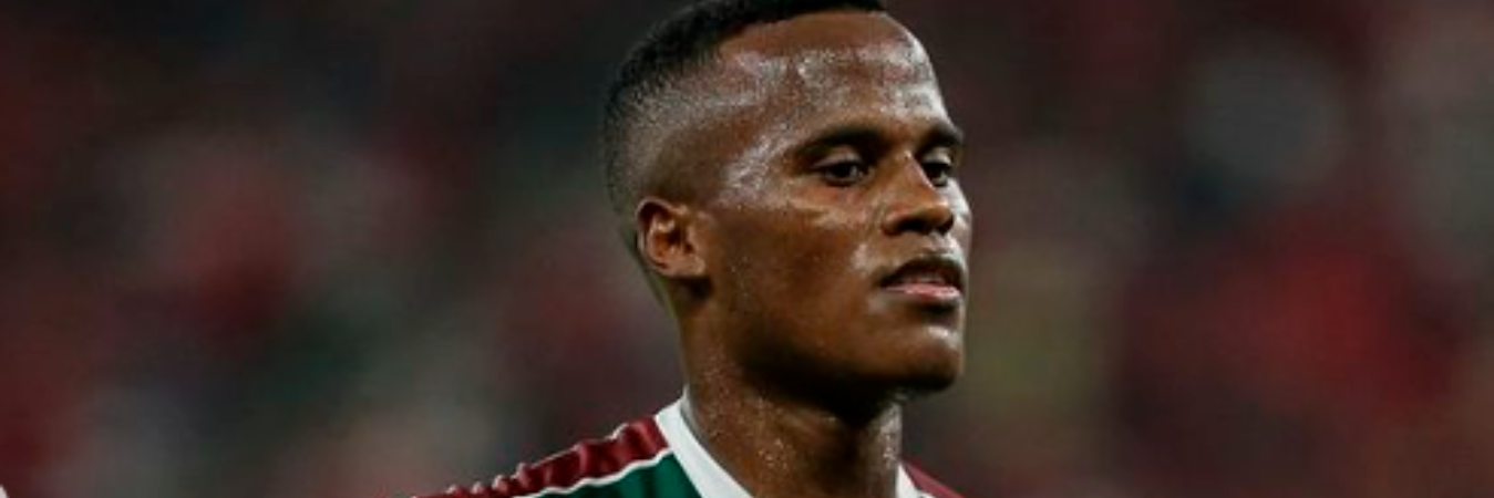 Jhon Arias con el Fluminense de Brasil. /FOTO: INSTAGRAM @jhonariasa