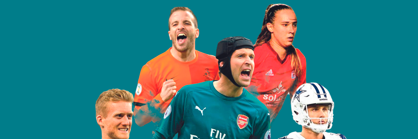 Estos deportistas se dieron una segunda oportunidad para exigirse física y mentalmente. /FOTOS: FIFA, WEB, GETTY, INSTAGRAM @ANDRESCHUERLE Y CORTESÍA