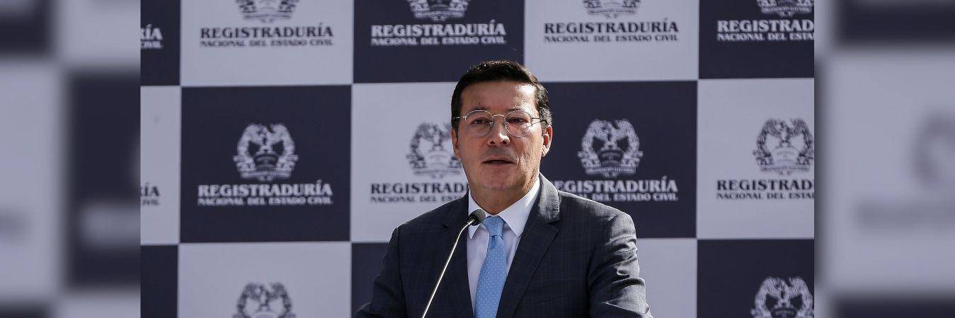 Hernán Penagos, registrador nacional. FOTO: COLPRENSA