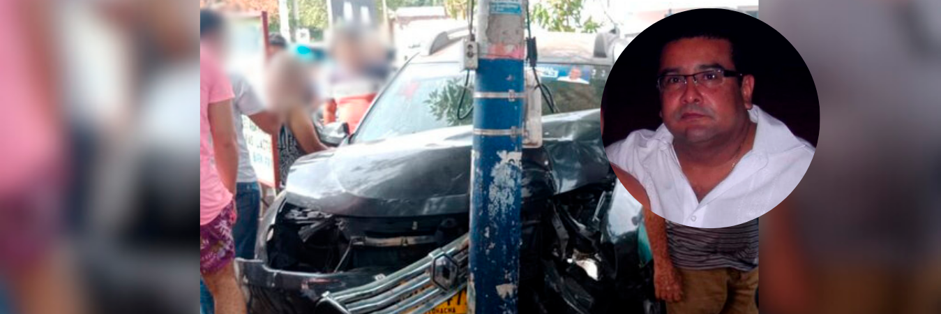 Así quedó el carro de Jesús María García Oñate. /FOTOS: TOMADAS DE LA WEB