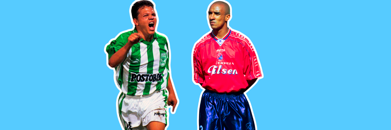 Ambos jugadores son considerados referentes en los equipos de la capital paisa. / FOTOS: ARCHIVO