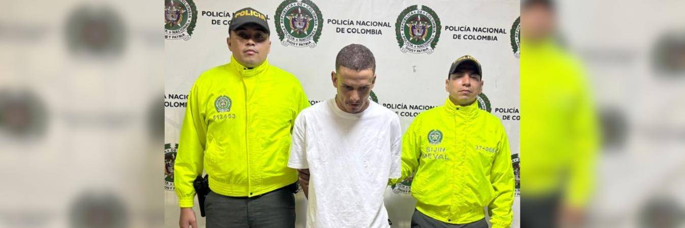 Sergio David Avendaño Echeverri, alias Sopotropo, fue declarado culpable de un ataque armado en el Doce de Octubre. FOTO: FISCALÍA GENERAL DE LA NACIÓN 