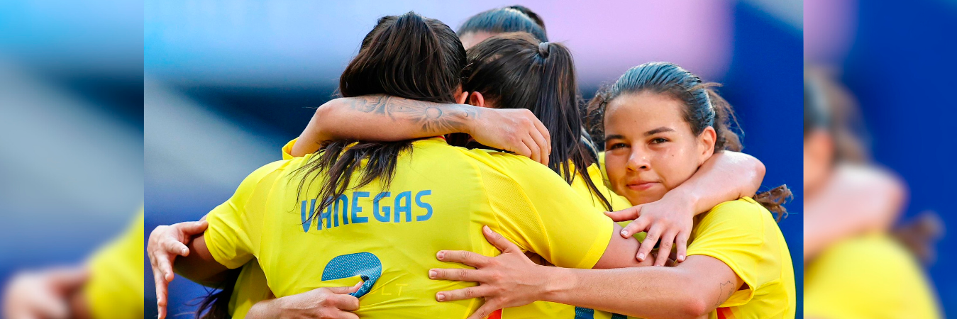 La Selección Colombia Femenina lleva una derrota y una victoria en los Juegos Olímpicos 2024. /FOTO: X @FCFSeleccionCol