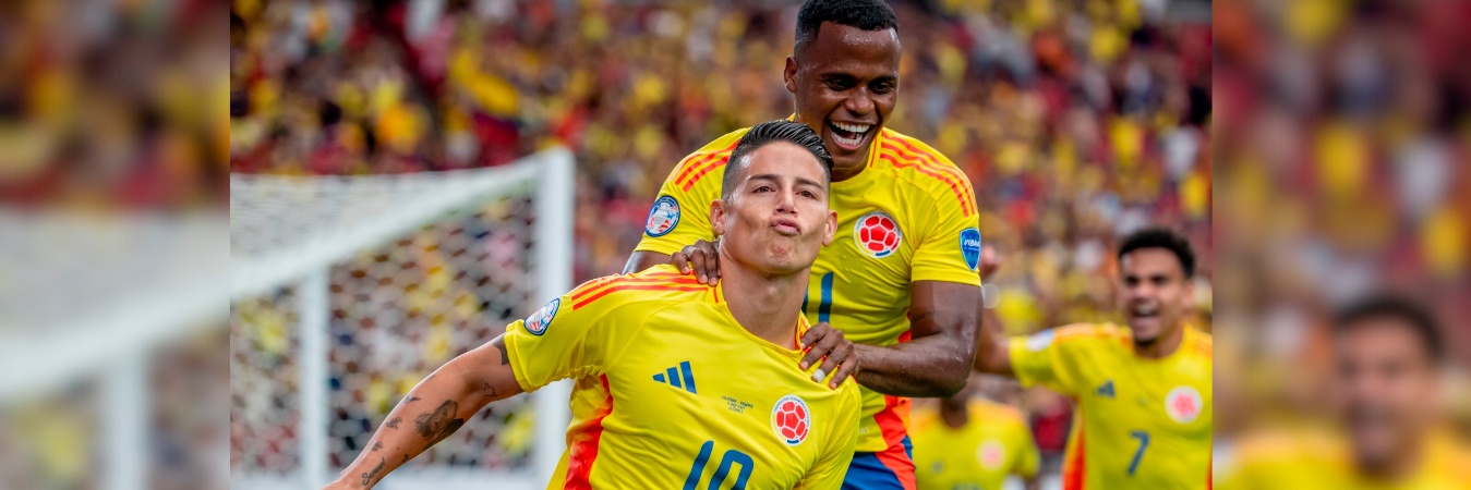La Selección Colombia es la tercera semifinalista de la Copa América 2024. /FOTO: JUAN ANTONIO SÁNCHEZ