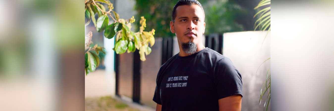 Tráfico MC es gestor pedagógico de canto de la Fundación Casa Loma. /FOTO: CORTESÍA