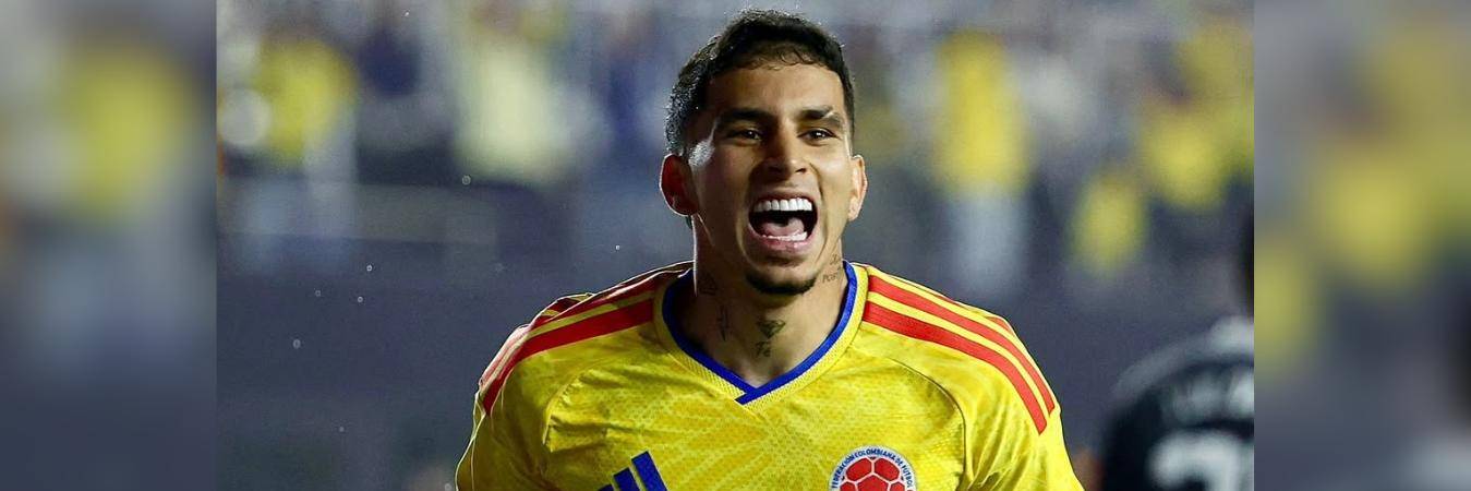 Gustavo Puerta, mediocampista de la Selección Colombia. /FOTO: FCFSELECCIONCOL