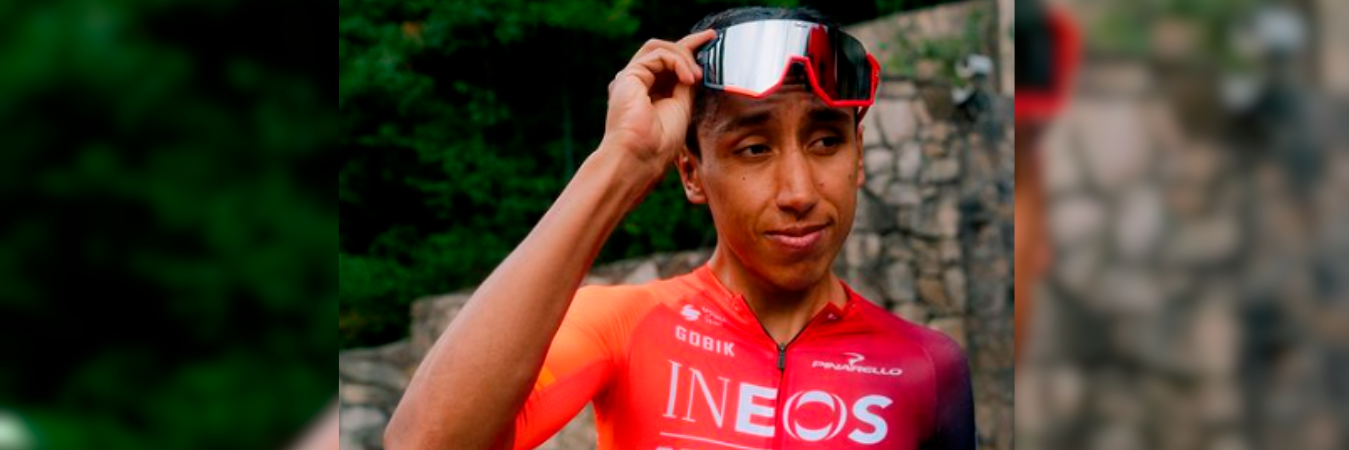 Egan Bernal, ciclista colombiano del INEOS Grenadiers. /FOTO: INSTAGRAM @eganbernal-@alexduffill