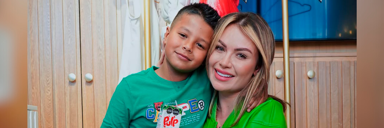 Jacobo es el único hijo de Sara Uribe. /FOTO: INSTAGRAM @sara_uribe