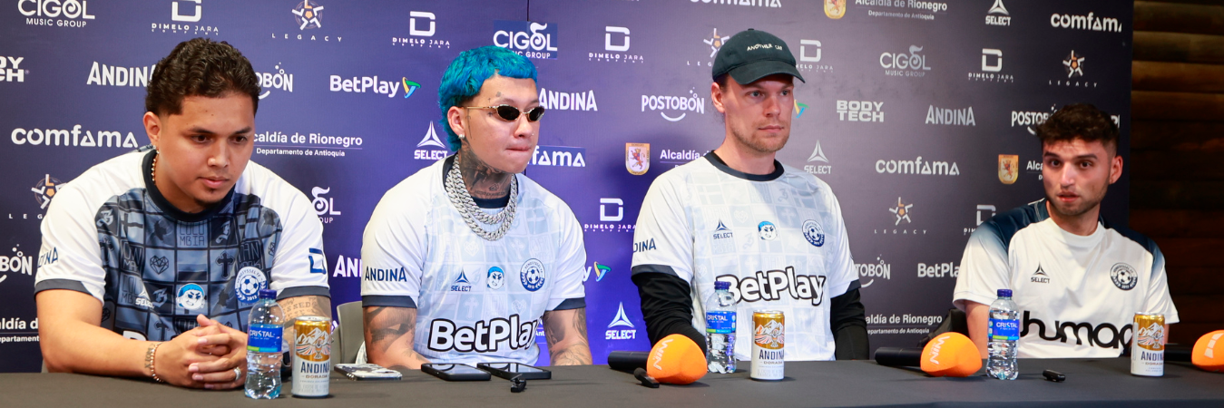 Blessd es el mayor accionista del equipo de Dinamarca, Vendsyssel. /FOTO: MANUEL SALDARRIAGA