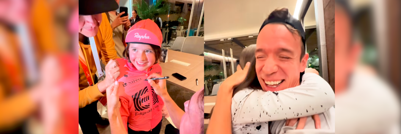 La niña le escribió una carta en la que le dice que quiere ser como él. / FOTO: CAPTURA DE PANTALLA