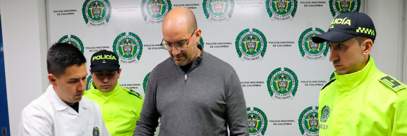 Taoufiq Ramsis tras ser capturado. /FOTO: POLICÍA NACIONAL