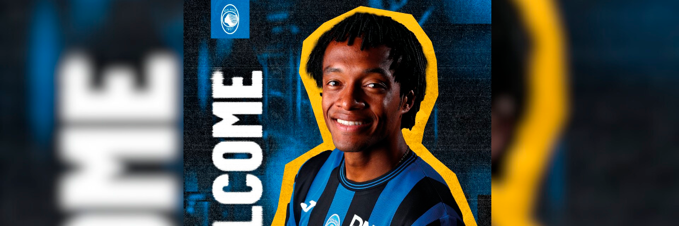 Juan Guillermo Cuadrado no tuvo muchos minutos en las últimas temporadas debido a una lesión en el talón de aquiles. /FOTO: X @Atalanta_BC