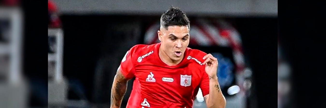 Juan Fernando Quintero ha marcado 2 goles con el América de Cali. /FOTO: INSTAGRAM @americadecali