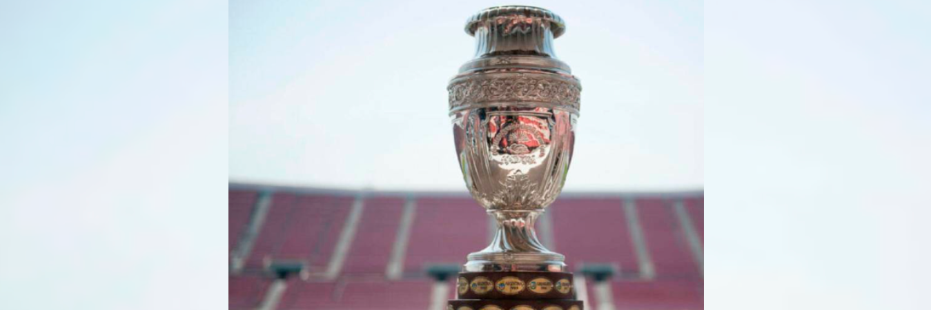 Trofeo de la Copa América. /FOTO: AFP