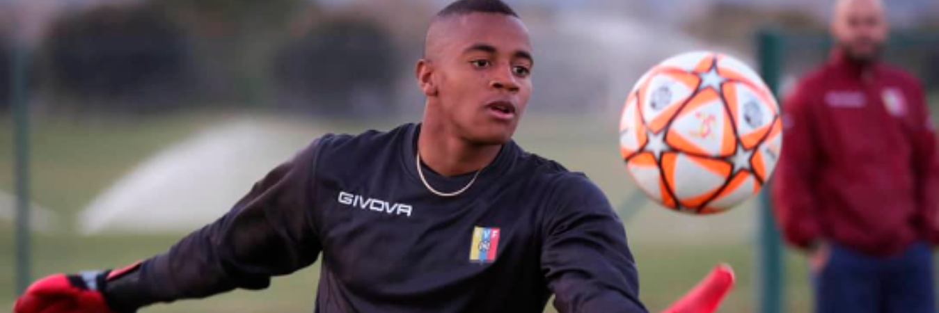 Wuilker Faríñez con la Selección Venezuela. /FOTO: INSTAGRAM @wuilkerfarinez98