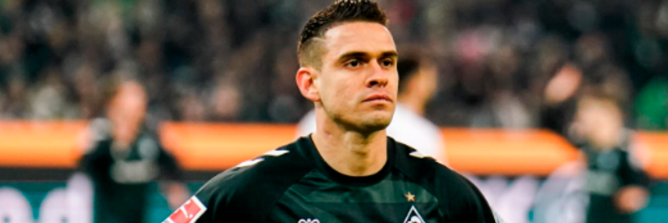 Rafael Santos Borré jugando con el Werder Bremen. /FOTO: INSTAGRAM @rafaelsantosborre