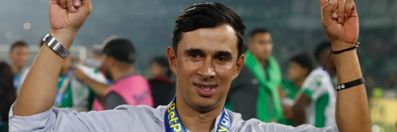 Jhon Bodmer director técnico de Atlético Nacional. /FOTO: JAIME PÉREZ