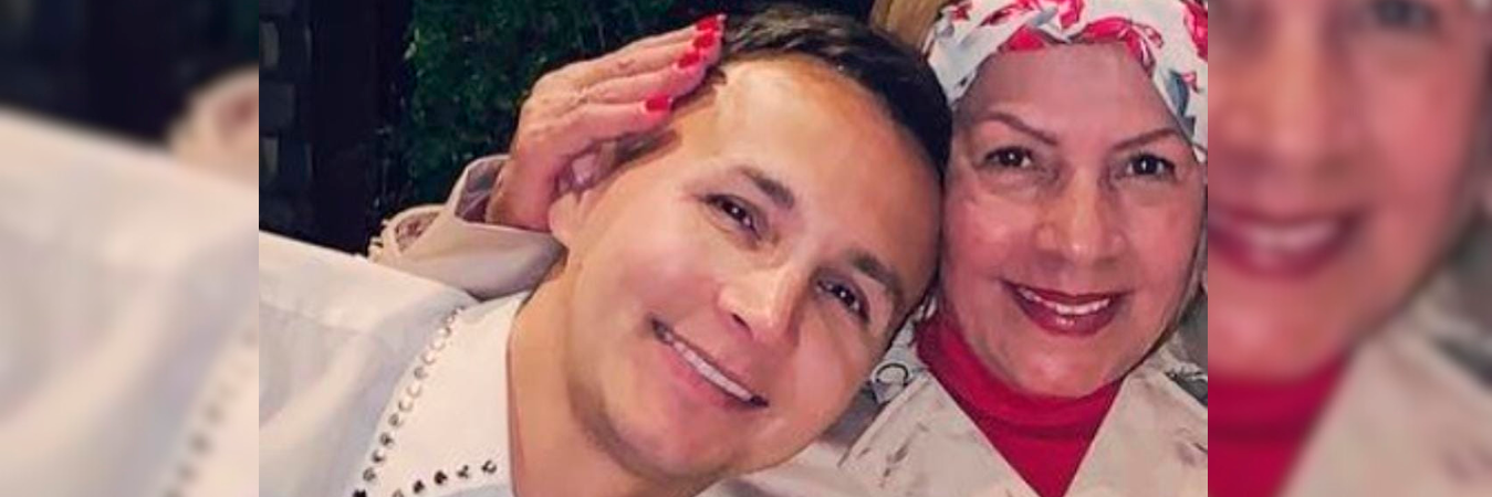 Mauricio Leal junto a su madre Marleny Hernández. /FOTO: ARCHIVO 