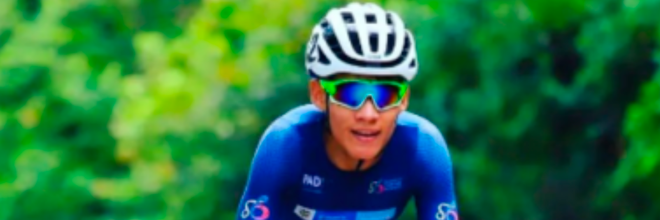 Jorge Marín es un destacado ciclista juvenil colombiano. /FOTO: INSTAGRAM @jorgemarin_05