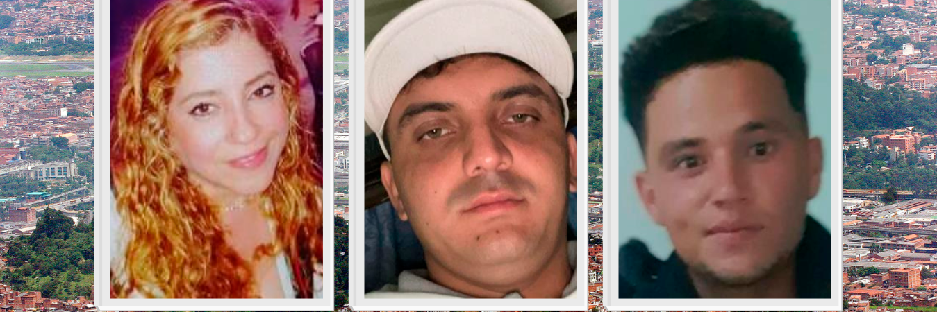 De izquierda a derecha: Clara Victoria Mejía Torres, Stiven Londoño Pérez y Jimy Ferney Hoyos Hoyos. /FOTOS: CORTESÍA.